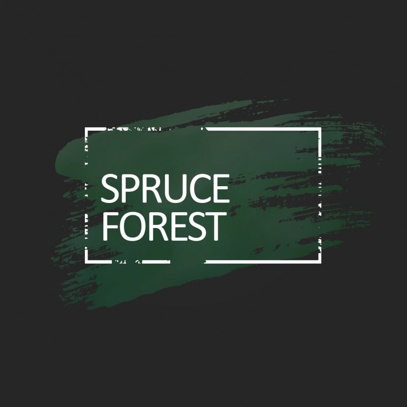 Темно зеленая краска для волос Unitones 280ml - Spruce Forest - Большая туба